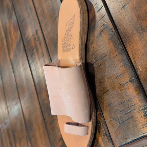Ancient Greek Ligia Sandals Blush Leather - Picture 6 of 8